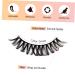 50 Pairs Fluffy Natural Fake Eyelashes - Realistic Full Strip Lashes for Women | Bulk Makeup Tools - Buy Online on SooperMarket.com