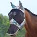 Harrison Howard LumiVista Horse Fly Mask with Ears, Long Nose, UV Protection - Pastel Mix Cob - Buy Online on SooperMarket.com