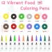 12pcs Edible Food Coloring Pens - Fine&Thick Tip, Food Grade Decorator Pen for Cookies, Fondant, Easter Eggs - Edible Gourmet Writer - Buy Online on SooperMarket.com