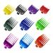 10 pieces limit combs barber shop supplies Hairdressing comb colorful hair clipper guard replacement protective set multi-size hair clipper guide comb