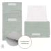 Mimuselina 2 Pack: Foldable Baby Changing Pad & Water-Repellent Diaper Bag - Portable Dirt-Repellent Waffle Mint - Buy Online on SooperMarket.com