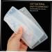 STOBOK 4 Cavity Bookmark Maker 2pcs Bookmark Mold Rectangle Student Silica Gel Chocolate Fondant Molds White 2x2pcs 15.8X14.8cmx2pcs - Buy Online on SooperMarket.com