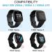 4 Pack Witzon Compatible with Fitbit Versa / Versa Lite / Versa 2 Band  Breathable Replacement Wristbands Soft Silicone Sport Bands for Versa 2 Smart Watch for Women Men  Small  Black/White/Gray/Pink Small Black/White/Grayâ¦ - Buy Online on SooperMarket.com