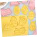 PRETYZOOM Mini Silicone Molds 8 pcs Cookie for Easter Cartoon Moulds Creative Design Cake Themed Dessert Pp DIY Baking Shape - Buy Online on SooperMarket.com