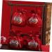 HOMSFOU 2pcs Candy Bag Packaging Bag Wedding Candy Bags Candy Bags for Wedding Decorative Candy Pouches Drawstring Candy Bags Gift Bags Wedding Decor Portable Candy Pouch Festival Supply Red 15x12cm - Buy Online on SooperMarket.com
