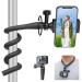 Telesin holder for flexible selfie stick with monkey tail for GoPro Hero 12/19/8/7/6/5/Max/Mini Black DJI Osmo Action Insta360 iPhone Android Smartphones Monopod Action Camera accessories
