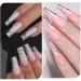 Metallic Gel Nail Polish Silver Gel Nail Polish Mirror Nails Finish Metal Painting Gel Super Glossy Soak off UV/LED Nail Gel 3D Metal Mirror Effect - Buy Online on SooperMarket.com