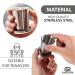 Camping Collapsible Metal Shot Glass Keychain - Portable Telescoping Mug (75ml) - Buy Online on SooperMarket.com