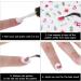 2800-Piece Mixed Summer Holiday Nail Art Stickers | 3D Flamingo, Cactus, Fruits, Leaves | Self-Adhesive Nail Decals with Tweezers - Buy Online on SooperMarket.com