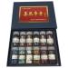Easyou Jiangsixu Tang Traditional Professional Chinese Painting Color Powder Pigment Made from Natrual Mineral and Plant 5g(0.18oz) x12colors Jiangsixu Tang 12colors