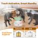 Potaroma 3-in-1 Smart Interactive Electronic Cat Toy - Fluttering Butterfly, Moving Feather, Catnip Balls - Dual Power Supplies - Indoor Exercise Kicker Toy - Bright White - Buy Online on SooperMarket.com