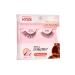 KISS True Volume False Eyelashes - Ritzy 14mm 100% Natural Hair Tapered End Contact Lens Friendly Easy Application Reusable Strip Lashes - Buy Online on SooperMarket.com