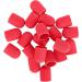 Nail Art Sanding Cap Set - Manicure Pedicure Tool for Home Salon (Red) - 16 x 25mm - Buy Online on SooperMarket.com