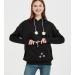 Erbacan Pet Carrier Hoodie-Cat Pouch Sweatshirt- Kangaroo Breathable Unisex Hoodie Medium Black - Buy Online on SooperMarket.com