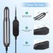 Sarmeley Electric Nail Drill Set - Professional Manicure Pedicure Kit for Acrylic Gel Nails | Portable Electric Nail File with Sanding Bands - Grey - Buy Online on SooperMarket.com
