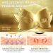 24k Gold Eye Masks - Under Eye Patches for Dark Circles and Puffiness - Honeycomb Eye Treatment Mask - Skincare for Adults Women Men Kids - 8 PCS - Buy Online on SooperMarket.com