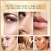 LSxia 12 Colors Face Highlighter Palette - White Glitter Bronzer & Highlighter for Lasting Shimmer - Body Illuminator Makeup - 07 - Buy Online on SooperMarket.com