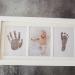 Baby Handprint & Footprint Kit | Memorable Keepsake Photo Frame for Newborn Girls & Boys | Unique Baby Shower Gift Set for Registry | Nursery Room Decor - Buy Online on SooperMarket.com
