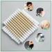 Nuduko Bamboo Cotton Swabs 500 Count | 100% Compostable & Organic | Eco-Friendly Biodegradable Wooden Cotton Buds | Plastic-Free Spiral/Round Head | 500 Pack - Buy Online on SooperMarket.com