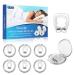 Anti Snoring Devices Comfortable Silicone Magnetic Snore Stopper Anti Snoring Nose Clip Quieter Restful Sleep Help Stop Snoring - 6PCS