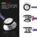 eSteth Classic Stethoscope Lightweight Sensitive Chest Piece for Heart & Lung Sounds - Flexible Tubing Extra Ear Tips Non-Chill Ring - 32" Purple - International Shipping Available - Buy Online on SooperMarket.com