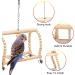 Buy 13-Part Natural Wood Parrot Toys - Bird Swing Climbing & Grinding Accessories for Budgies & Canaries - International Shipping Available - Buy Online on SooperMarket.com