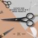 Ontaki Professional Beard Shears - German Steel Mustache Scissors (12.7 cm) with Carrying Bag | Hand-Forged Precision Facial Hair Tools for Men - Buy Online on SooperMarket.com