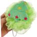 Angoily 4pcs Bath Flower Puff - Travel Loofah & Body Scrub Sponge Set for Festive Showers - Perfect Christmas Travel Accessories - Buy Online on SooperMarket.com