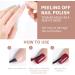 TBeautfave Red Nail Varnish Peeling off Nude Nail Polish Quick Dry Long Lasting Nail Polish Non-Toxic Water Based Pink Nail Polish No Need Cure Nail Varnish at Home Manicure Red bean paste - Buy Online on SooperMarket.com