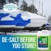 Boat De-Salt Concentrate - 1 Gallon Salt Remover & Engine Cleaner for Marine Boats - Winterize & Wash Off Salt with or Without Mixer Flush Kit - Buy Online on SooperMarket.com