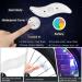DLY LED Bike Wheel Lights 2Pcs - Waterproof Colorful Tire Lights for Night Riding - Fun Birthday Gift for Kids & Adults - Super Bright Wheelchair Light - Buy Online on SooperMarket.com