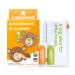 oogiebear Organic Nourishing Body Balm to Relief Dry Itchy Skin - Multipurpose & Sickness Congestion Relief Chest Rub On-The-Go Size with Travel Pouch - 0.2 oz Safe for Infants Doctor Made Chest Rub & Nose Balm