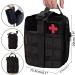 Crisis First Aid Bag | Empty Molle Tactical EDC IFAC Pouch for Outdoor & Travel | Versatile Camping Gadget & Motorcycle Pharmacy Belt Bag - Buy Online on SooperMarket.com