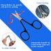 Facial Hair Grooming Scissors for Men & Women - Rounded & Curved Eyebrow Trimming Tool for Nose, Beard, Mustache, Eyelashes & Ear Hair - Buy Online on SooperMarket.com
