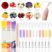 10pcs Cuticle Oil Pens Gel Nail Oil Pen Nail Nourishment Polish for Nails Moist and Treatment 10Kinds of Fruity Smell Cuticle Revitalizer Oil Pen with Soft Brush Nail Oil Manicure Repair The Cuticle