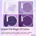 Dip Powder Nail Kit - 4 Color Starter Set with 4 Dipping Powders & 4 Liquid Polishes - Purple Blue Acrylic System - Buy Online on SooperMarket.com