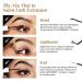 VLuxe by iEnvy: DIY Eyelash Extensions - 2 Pack Featherlight 3D & Demi Clusters - Reusable Synthetic Lashes - Buy Online on SooperMarket.com