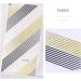 8 Sheet Gold Silver Nail Art Stickers Glitter Metallic Chains Wave Stripe Lines Stars Nail Sticker Self-adhesive Striping Tape for Nail Lovers - Buy Online on SooperMarket.com