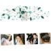 Angoily Crystal Headpiece Fairy Jewelry for Women Rhinestone Headpiece Tiara Hair Headband Bride Metal - Buy Online on SooperMarket.com