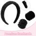 Ondder Rhinestone Headband for Women - Crystal Beaded Padded Hairband - Buy Online on SooperMarket.com