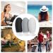 OPRET 100ml Silicone Travel Bottles Set - 3 Leakproof & Refillable TSA-Approved Containers for Shampoo & Cream - BPA-Free Black & Gray - Buy Online on SooperMarket.com