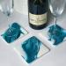 Thickened Coaster & Candle Holder Resin Molds - 4pc Set for DIY Epoxy Resin Casting and Home Decor - Buy Online on SooperMarket.com