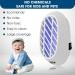 2 Packs Bug Zapper Indoor Plug in Fly Zapper Electric Fly Traps Indoor for Home Use Fruit Fly Traps Indoor Living Room Kitchen Bedroom - Buy Online on SooperMarket.com