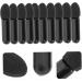 Healeved 400 Pcs Mini Eyeshadow Swab Eyelash Spoolie Eyeshadow Lip Balm Brush Black Plastic - Buy Online on SooperMarket.com
