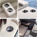 Marinebaby Stainless Steel Cup Drink Holder with Drain Marine Boat Rv Camper 2 - Buy Online on SooperMarket.com