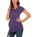 Love2Mi Women's Maternity Nursing Shirt - Layered Design Wrap Top - S-purple - Size M - Buy Online on SooperMarket.com