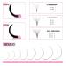 VEYES INC Cashmere Smart Fan Lash Extensions | 0.03/0.05/0.07 C/CC/D Curl | 8-20mm Mixed & Single Length | Super Matte Black Volume Lashes for Lash Techs - Buy Online on SooperMarket.com
