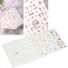 Nail Art Stickers Water Transfer DIY Nail Decals Sunflower and Small Daisy Colorful Transfer Watermark Nail Stickers for Nails Design Manicure Tips Decor - Buy Online on SooperMarket.com