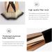 Teksome Foundation Brush Contour Soft Makeup Brush Pentagram Shaped Women Cosmetics Buffing Blending Brush with Ergonomic Handle for Business Trip Dating - Buy Online on SooperMarket.com