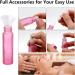 8 Pack Empty Glass Roll-On Bottles with Stainless Steel Rollers - Essential Oils Lotions & Perfumes - Vibrant Colors for Home & Travel | International Shipping - Buy Online on SooperMarket.com